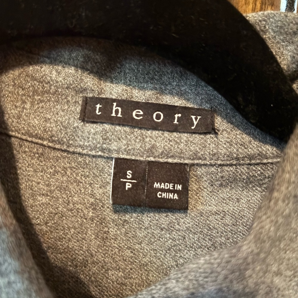 Theory Charcoal Jacket